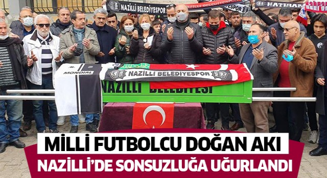 Milli futbolcu Doğan Akı toprağa verildi