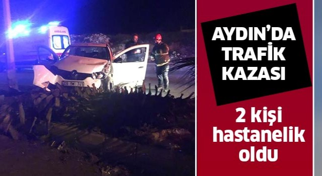 Aydın'da trafik kazası!