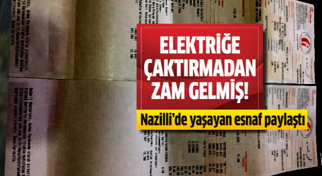 Elektriğe çaktırmadan zam!