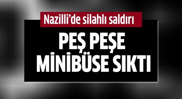 Nazilli’de hareketli dakikalar