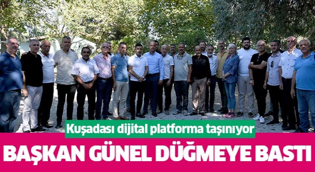 Kuşadası dijital platforma taşınıyor