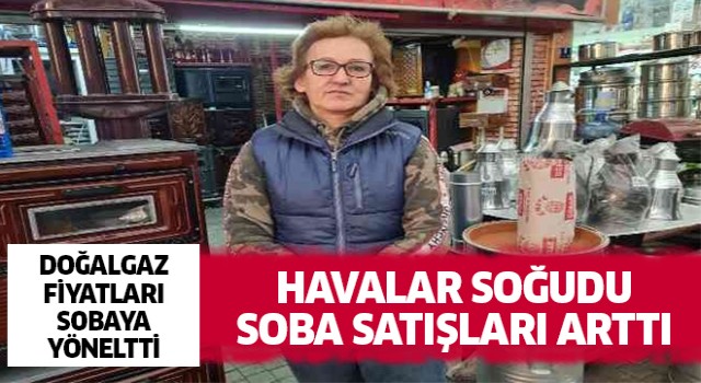 Aydın'da havalar soğudu, soba satışları arttı