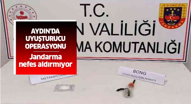 Aydın'da uyuşturucu operasyonu!