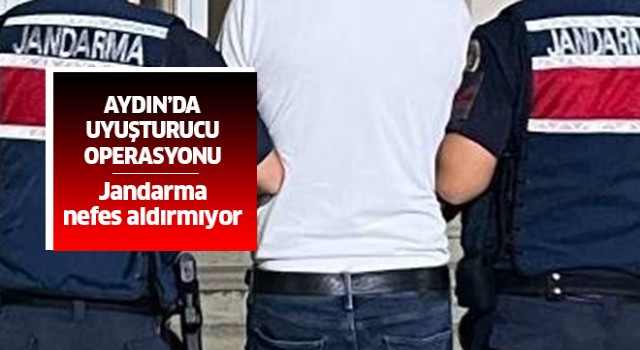 Aydın'da uyuşturucu operasyonu