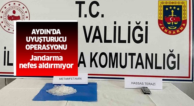 Aydın'da uyuşturucu operasyonu!