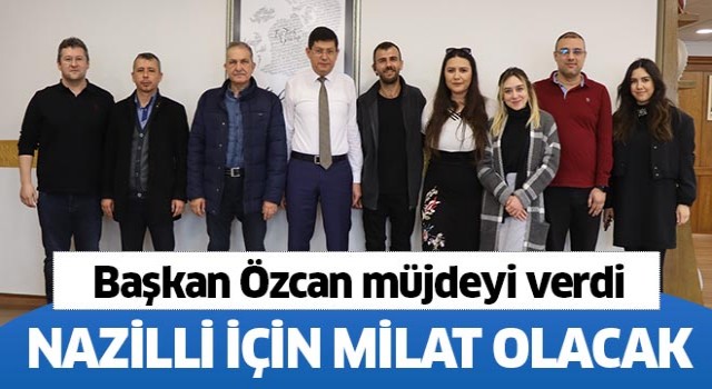 Başkan Özcan müjdeyi verdi