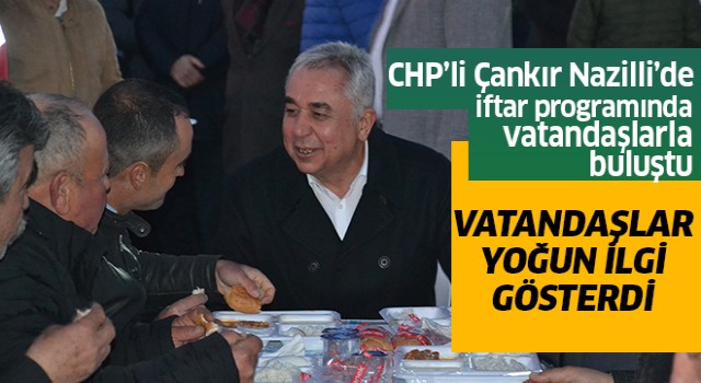 CHP'li Çankır vatandaşlarla bulaşmaya devam ediyor