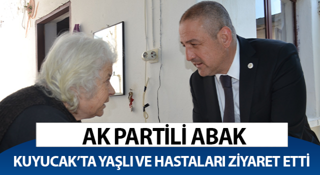 Ak Partili Abak'tan yaşlı ve hasta vatandaşlara bayram ziyareti