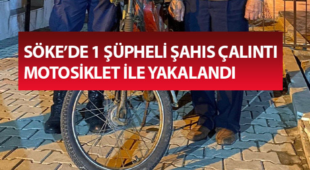 Aydın’da Motosiklet hırsızı yakalandı