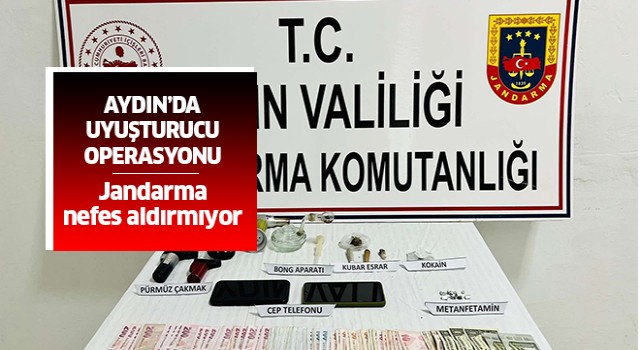 Aydın'da uyuşturucu operasyonu: 1 tutuklama