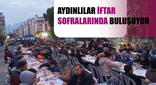 Büyükşehir iftar sofraları kurmaya devam ediyor