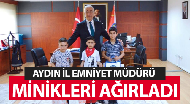 Emniyet Müdürü Ekici, minik misafirlerini ağırladı