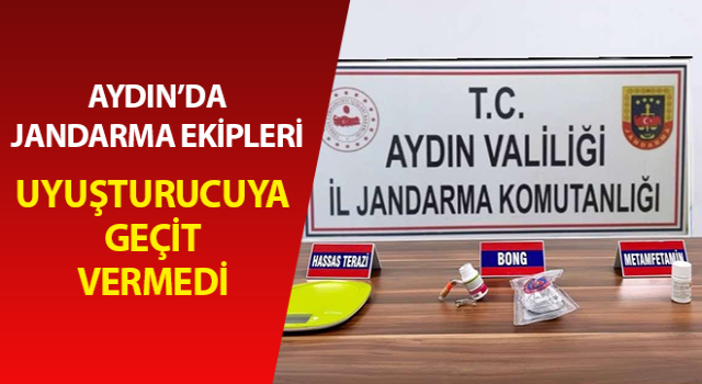 Jandarma ekipleri uyuşturucuya geçit vermedi