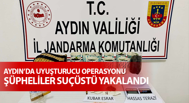 Kuşadası'nda uyuşturucu alışverişine jandarma baskını