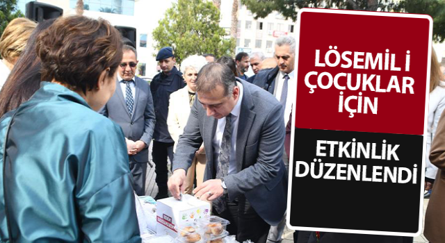 Söke’de Lösemili çocuklar unutulmadı