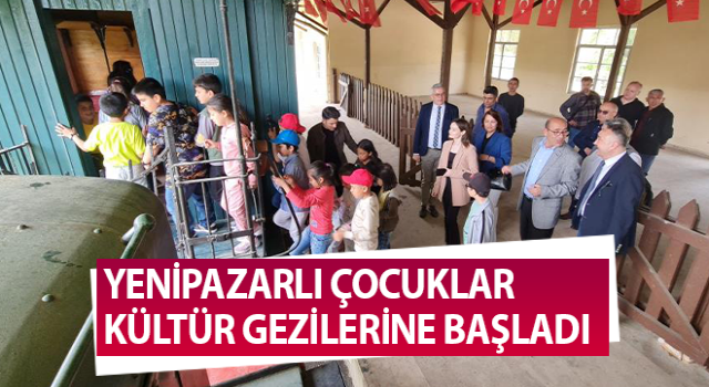 Yenipazarlı çocuklar yaşadıkları çevreyi öğreniyor