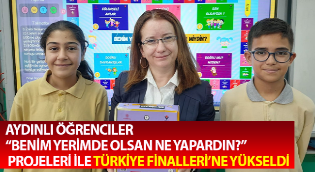 Aydınlı öğrenciler Türkiye Finalleri’ne yükseldi