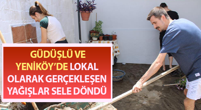 Koçarlı’da selin izleri silinmeye çalışılıyor