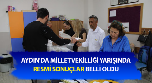 Milletvekilliği yarışında resmi sonuçlar belli oldu