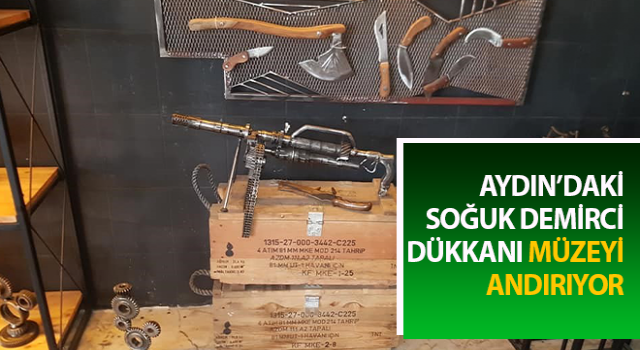 Müze değil, soğuk demirci dükkanı