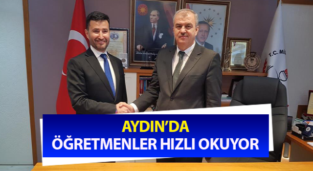 Aydın’da öğretmenler hızlı okuyor