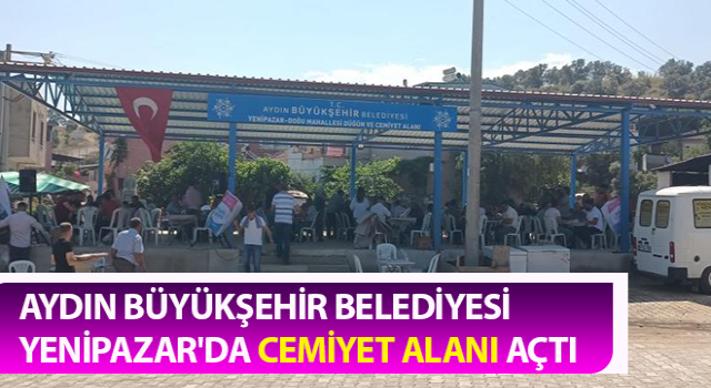 Büyükşehir Yenipazar'da cemiyet alanı açtı