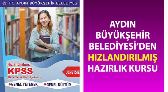 Büyükşehir’den hızlandırılmış hazırlık kursu