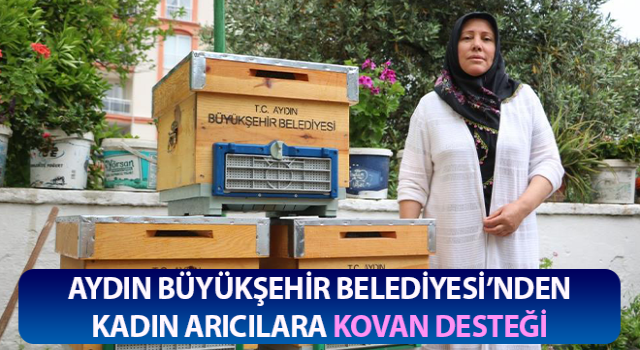 Büyükşehir’den kadın arıcılara kovan desteği