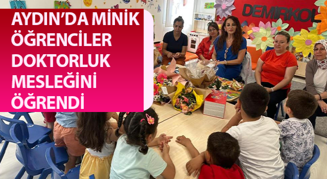 Minik öğrenciler doktorluk mesleğini öğrendi