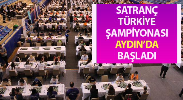 Satranç Türkiye Şampiyonası başladı