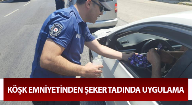 Şeker tadında trafik uygulaması