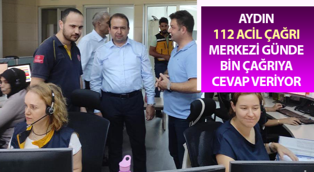 112 Acil Çağrı Merkezi günde bin çağrıya cevap veriyor