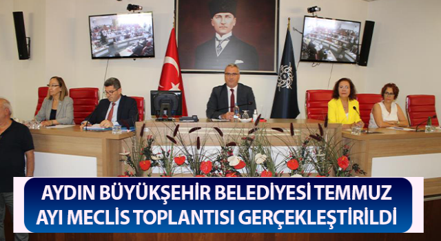 Büyükşehir Belediye Meclisi gerçekleştirildi