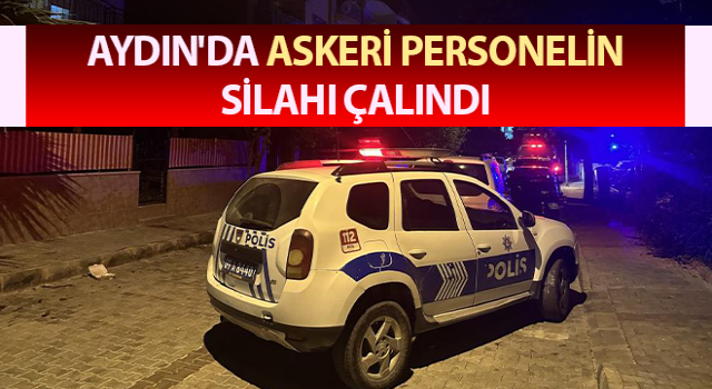 Hırsız girdiği evden askeri personelin silahını çaldı