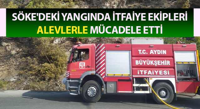 İtfaiye ekipleri alevlerle mücadele etti