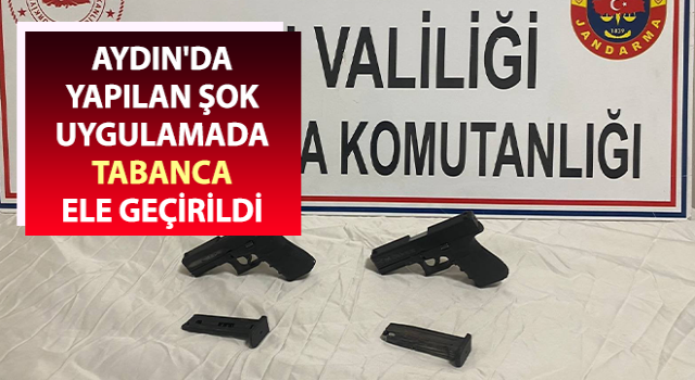 Jandarma şüphesinde haklı çıktı, ruhsatsız tabanca ele geçirildi