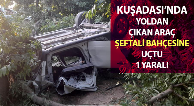 Kuşadası’nda trafik kazası: 1 yaralı