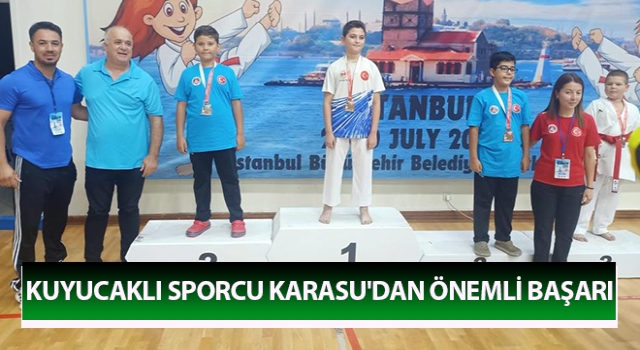 Kuyucaklı sporcu Karasu'dan önemli başarı