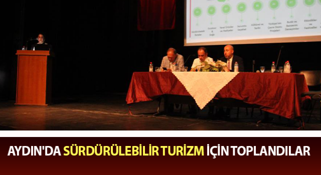 Sürdürülebilir turizm için bir araya geldiler