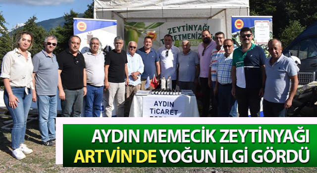 Aydın Memecik Zeytinyağı, yoğun ilgi gördü