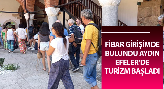 Aydın’da turist bereketi