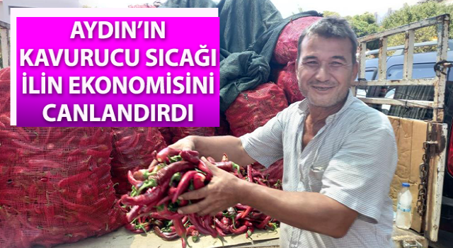 Aydın’ın kavurucu sıcağı ilin ekonomisini de canlandırıyor