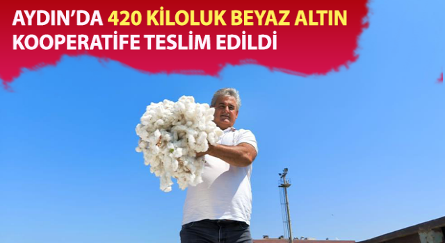 Beyaz altında sezonun ilk alımı yapıldı