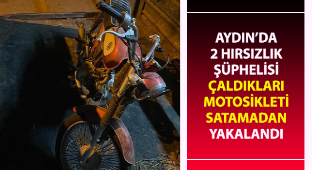 Çaldıkları motosikleti satamadan gece kartallarına yakalandılar