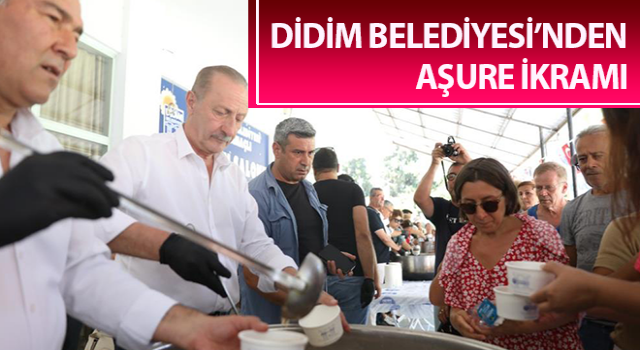 Didim Belediyesi’nden aşure ikramı