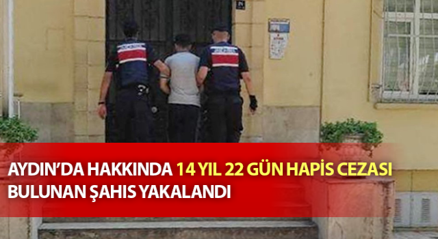 Hakkında 14 yıl hapis cezası bulunan şahıs yakalandı