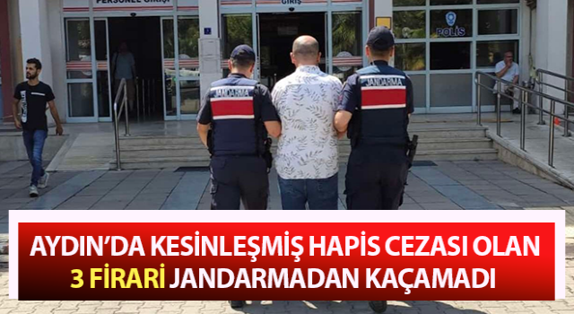 Hakkında hapis cezası olan 3 kişi yakalandı