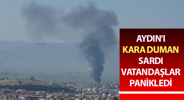 Hurdalıkta çıkan yangın panik yarattı