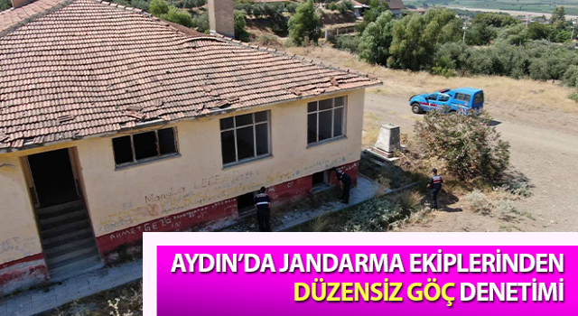 Jandarmadan düzensiz göç denetimi