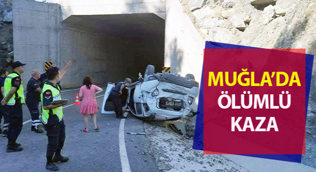 Muğla’da trafik kazası: 1 ölü